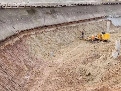 遂平基坑边坡加固